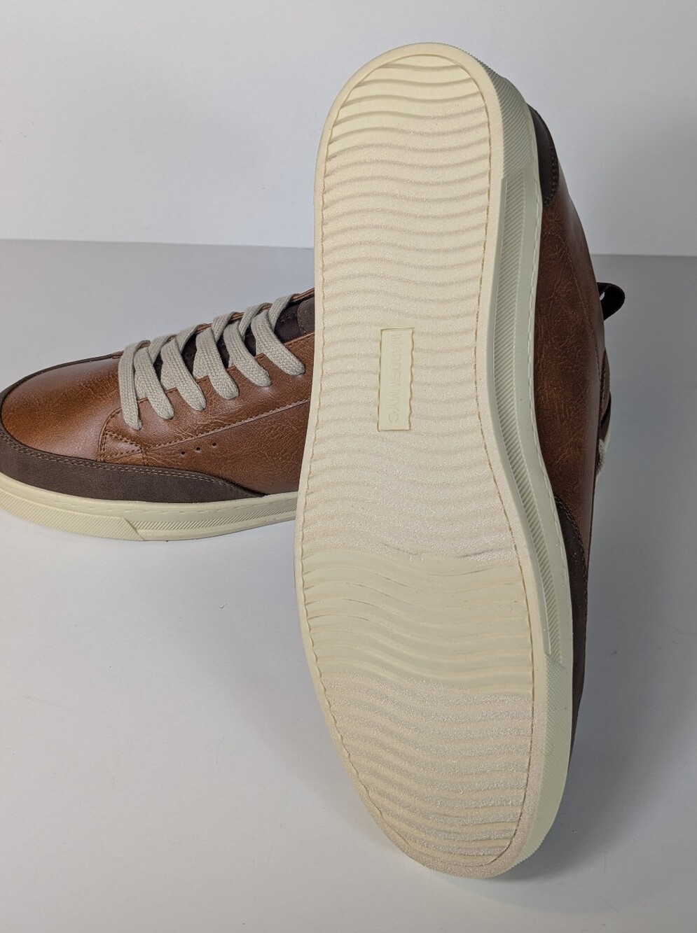 Madden NYC Men's Markk Court Casual Brown Sneakers - Picture 4 of 4